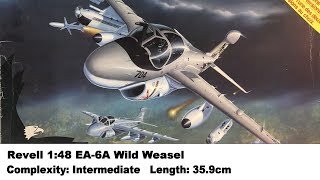 Revell 1:48 Grumman EA-6B Wild Weasel Kit Review