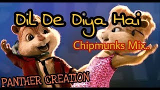 DIL DE DIYA HAI | CHIPMUNKS MIX | Bollywood Songs| Whatsapp Status Video