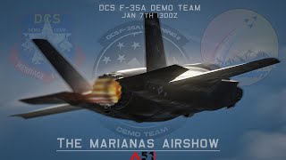 DCS F-35A Demo Team - The Virtual Marianas Airshow 2024