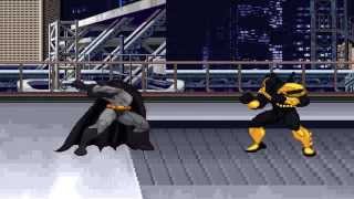 Deathstroke vs Batman Sprite Battle