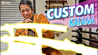 How to Order Your Ideal CUSTOM KATANA | And This is What Mine Looks Like