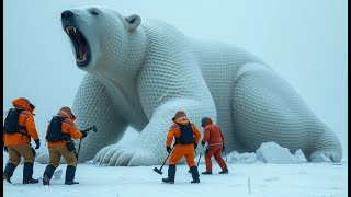 Polar Bear Rescued from Honeycomb | Arctic Rescue Mission