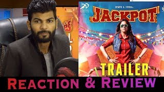 Jackpot Telugu Trailer Reaction | Jyotika, Revathy | Suriya | Kalyaan | Vishal Chandrashekhar