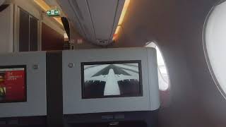 【VR180】JALエアバスA350国内線ファーストクラス搭乗体験動画【新千歳空港離陸】