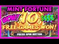 Mint Fortune Slot Play 2 bonuses!