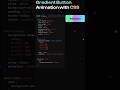 Gradient Button Animation with CSS animation slide Linear infinite