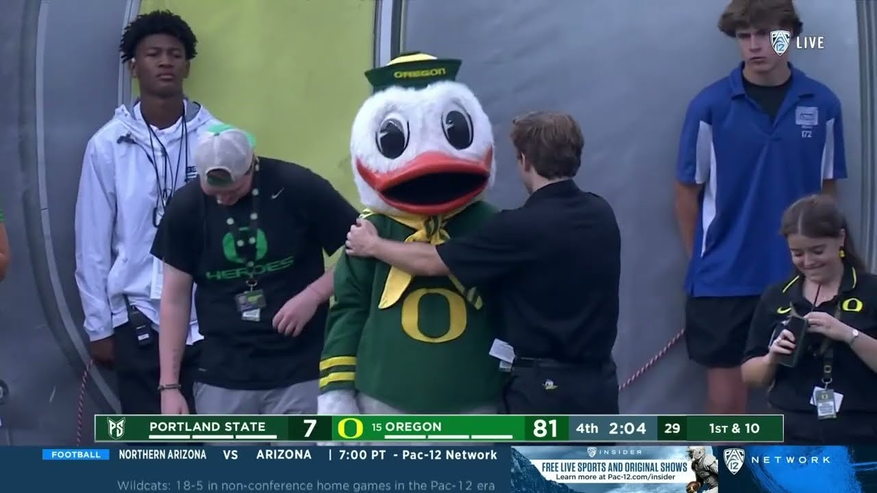 The Oregon Duck Is Exhausted After A Historic Scoring Day | ESPN ...