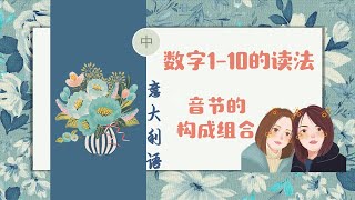 意大利语数字1-10的读法以及音节的构成组合