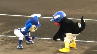 つば九郎とドアラの謎のダンス2021夏