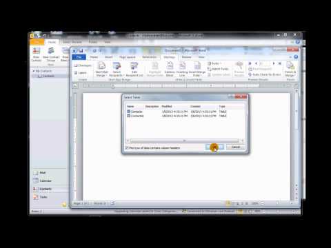 Outlook Mail Merge Outlook Mail Merge