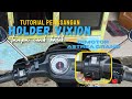 TANPA COAK BATOK‼️TUTORIAL PEMASANGAN‼️ HOLDER VIXION ‼️DIMOTOR ASTREA GRAND ‼️