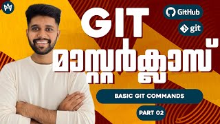 Basic Git Commands Explained | Add, Commit & Track Changes | Git Tutorial in Malayalam | Part 2