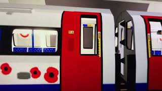 [TfA Roblox] 1995 Stock Departing From Moorgate Station. (Special Northern Line Event).