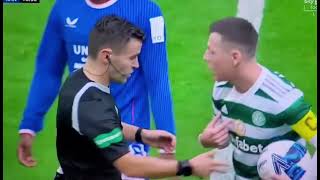 Callum McGregor telling Ćolak to "shut the **** up"
