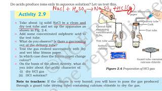 Activity 2.9 Class X  Science Ch 2 Acid bases and Salts CBSE Ncert