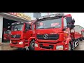 shenbai shacman 8x4 lorry truck mounted sany palfinger 25t folding boom crane