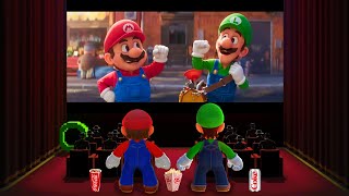 Mario & Luigi React to the Second SUPER MARIO Bros. Movie Trailer