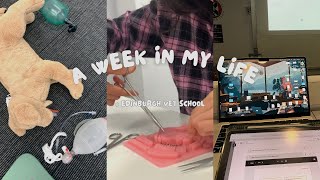 Vet school vlog | A productive uni week: vet pathology lectures, anaesthesia labs, studying & more