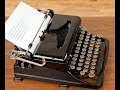 1935 Royal Portable O Model Typewriter