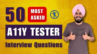 50 Accessibility Tester Interview Questions That Land Jobs in 2026 | Answers Included