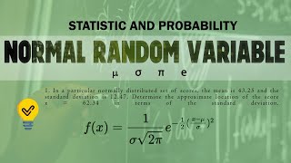 Normal Random Variable | Statistics and Probability