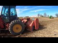 drain tiling ditching a field in se darke county ohio