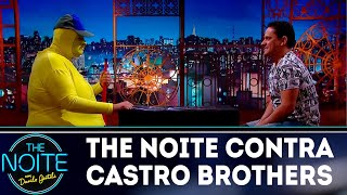 Não pode rir: The Noite vs Castro Brothers | The Noite (16/07/18)