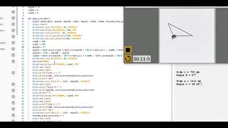 Solving SSA Triangles (Python VEXCodeVR)