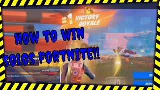 how to get solo wins in fortnite chapter 3