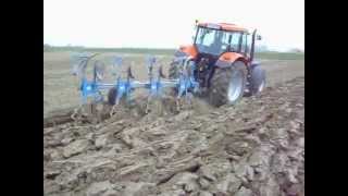 ZETOR 6320 + ZETOR FORTERRA 140 HSX + LEMKEN VARIOPAL 7 Oranje Ploughing Pflügen orba orka