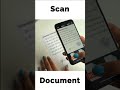 How to change Image to PDF - Scan and convert to PDF  #shorts