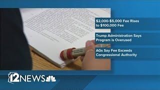 Arizona joins 20 states suing Trump administration over $100,000 application fee for H-1B visas