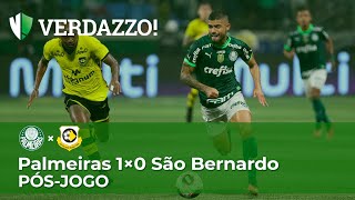 Pós-jogo Palmeiras x São Bernardo - AO VIVO!