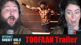 Toofaan - Official Trailer 2021 | Farhan Akhtar, Mrunal Thakur, Paresh Rawal | irh daily REACTION!