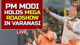 Mega PM Modi Roadshow In Varanasi | PM Modi Live Updates | Varanasi News | Varanasi Lok Sabha Seat