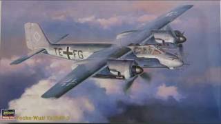 1/72 Hasegawa Focke Wulf Ta 154 V-3 Kit#51215