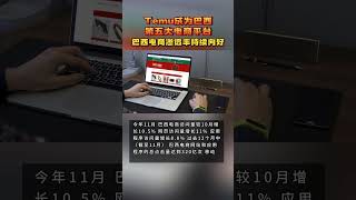 TEMU成为巴西第五大电商平台  巴西电商渗透率持续向好