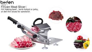 Best Manual Frozen Meat Slicer 2020