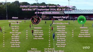 Histon V Newport Pagnell Town - UCL (14092024)