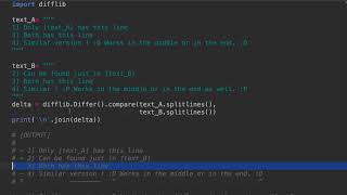 Difflib - Python Best Parts: Standard Library (Beginner to Advanced)