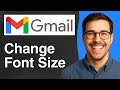 How to Change Font Size in Gmail Inbox [2025 Easy Guide]