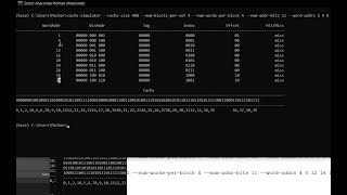 Cache Simulator in Python - Advance Computer Architecture Assignment