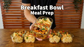 5 Meal Prep Bowls In Less Than 1 Hour | Breakfast Meal Prep Recipe