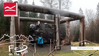 Rothaarsteig Tag 4:  30km Bremberg über Jagdhaus bis Schwarzbachsystem - Ponchotest im Dauerregen