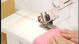 [BrotherSupportSewing] (Overlock Machine / ロックミシン)  Test sewing / 試しぬい