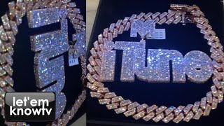 Lil Wayne's New Diamond Chain From Kris Jewelers Is Just One Of A Kind🥶👀 | Pure