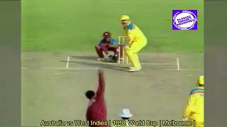 David Boon 2nd  Century | 1992 Cricket World Cup | Australia vs West Indies Melbourne Cricket Ground