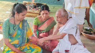 ನಾಂದಿ ಹಾಗು ಗ್ರಹಶಾಂತಿಯ ಪೂರ್ವ ತಯಾರಿ |Preparation for Nandhi and Grahashanthi homa||Prewedding rituals|