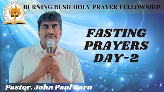 fasting prayer... ps.john Paul garu#online srvice#Live streaming of BBHPF...