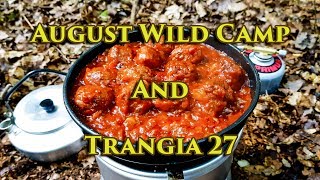 August Wild Camp - Cooking on the Trangia 27 Series